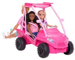 Barbie Barbie kolica za plažu s dodacima, za 4 lutke