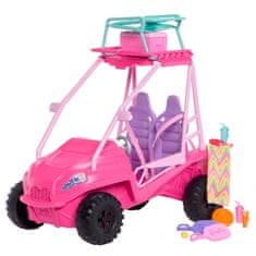 Barbie Barbie kolica za plažu s dodacima, za 4 lutke