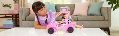 Barbie Barbie kolica za plažu s dodacima, za 4 lutke