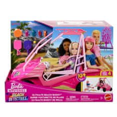 Barbie Barbie kolica za plažu s dodacima, za 4 lutke