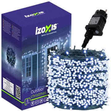 Northix Vanjska božićna svjetla, 500 LED, 35 m, hladno bijela