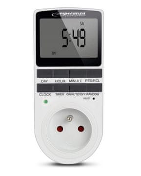 Northix Esperanza elektronički digitalni timer Expanse