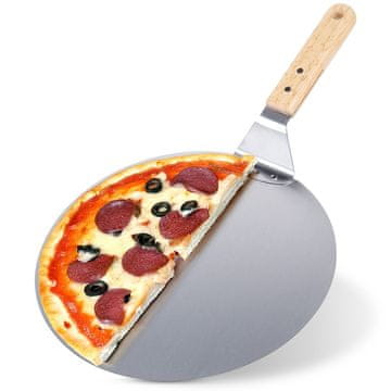 Northix Čelična lopata za pizzu 48,5x30,5 cm