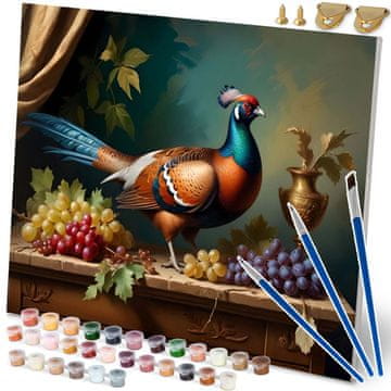 Northix Slikanje po brojevima 40x50 cm Massido Fazan