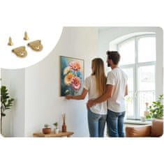 Northix Slikanje po brojevima 40x50 cm Massido cvijeće