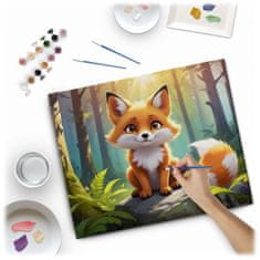 Northix Slikanje po brojevima 40x50 cm Massido Lisek