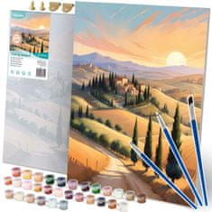 Northix Slikanje po brojevima 40x50 cm Massido Landscape
