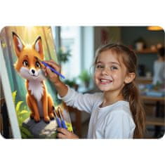 Northix Slikanje po brojevima 40x50 cm Massido Lisek