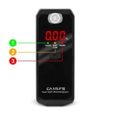 Northix CA 15FS elektrokemijski alkotest + usnici