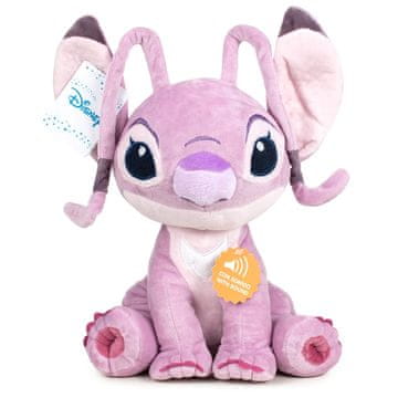 Northix Plišana igračka Stitch Angel 30 cm - mekana, ugodna, savršena za djecu