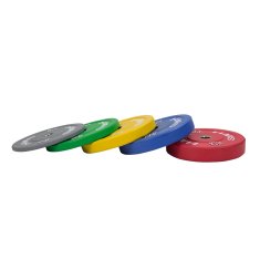 Northix Olimpijski kotur Bumper, 5 kg, sivi