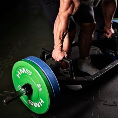 Northix Olimpijski kotur Bumper, 5 kg, sivi