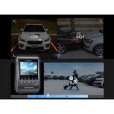 VIOFO A329S 3-kanalni GPS snimač rute