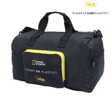 National Geographic Sklopiva putna torba mala National Geographic FOLDABLES 14404 crna