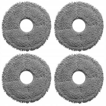 4 x Mop navlaka za Dreame L10S Ultra L10 L20 X20 X40 X50 Xiaomi S10+ X10+