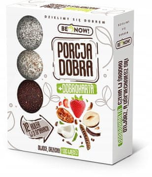 Porcija Dobra kuglica voćni orašasti plodovi 12 kom u 3 okusa