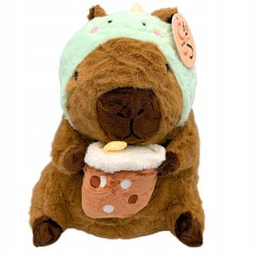 IB Plišana igračka Capybara Dinosaur Shake Plišana igračka 30 cm