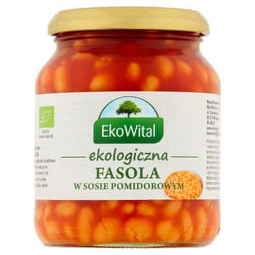 Organski bijeli grah u umaku od rajčice 360 g