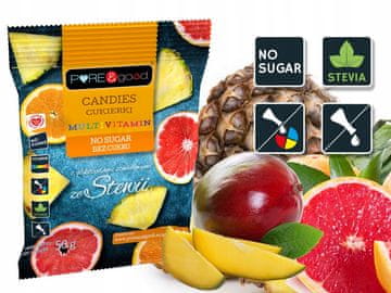GO! multivitaminski bomboni sa stevijom 50g