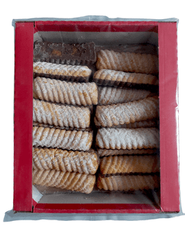Prhki keksi 500g Uvijeni ukrašeni
