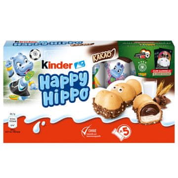 Ferrero Kinder Happy Hippo kakao 5 kom.