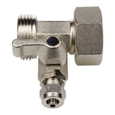 Aqualogis T-ventil 3/4 x 1/4