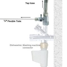 Aqualogis T-ventil 3/4 x 1/4