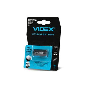 VIDEX CR123A litijeva baterija 1 kom. BLISTER