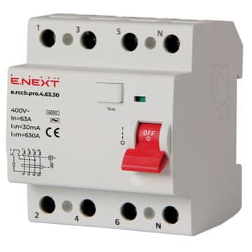 NEX p003020 PRO 4P 63A 30mA 6kA RCD TIP AC