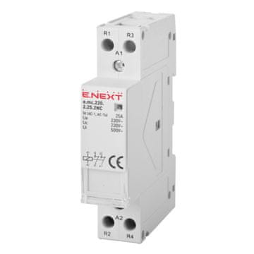 NEX p005025 Modularni kontaktor 2P 25A 2NC 230V AC