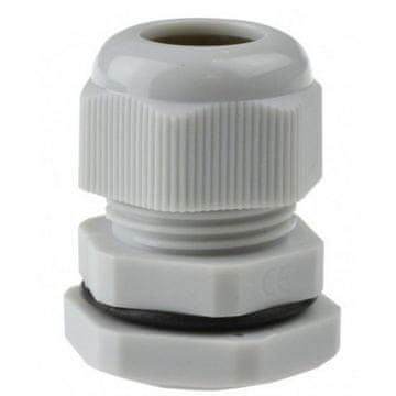 NEX s018006 Kabelska uvodnica plastična kabelska uvodnica PG-21 IP68 siva 1 kom