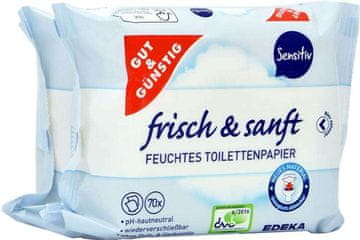G&G navlaženi toaletni papir Sensitive 2-pack