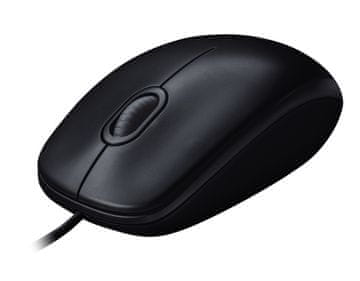 Logitech Logitech M90 žičani miš, USB type-A, optički, 1000 dpi, crni