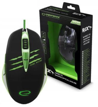 EGM301 žični gaming miš 7D USB sjaj