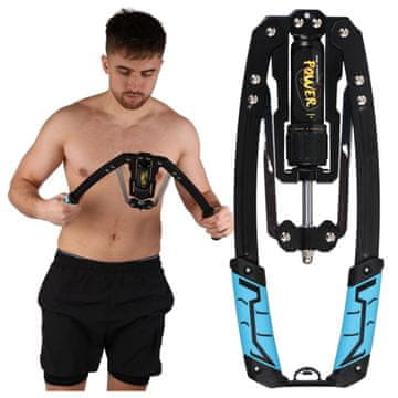 Mona Hidraulični ekspander za vježbanje ruku i prsa, podesiv 10-200 kg