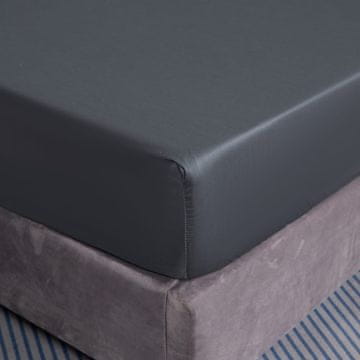 Platneni rukav s gumicom 200x200+25 tamno sivi