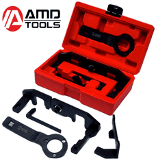 AMD TOOLS Alat za blokadu zupčanika Citroen Peugeot Opel Toyota 1.0 1.2 E VTI THP PureTech set od 5 dijelova