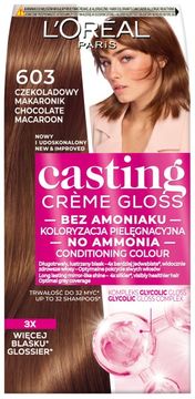 L’Oréal Loreal Casting Creme Gloss boja za kosu - 603 ČOKOLADNI MAKARON (48ml, 72ml, 60ml)