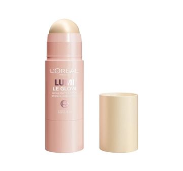 L’Oréal Loreal Highlighter Lumi Le Glow osvjetljivač za lice u stiku, 635 Glowy Golden Couture, 5g