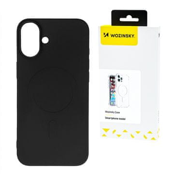 WOZINSKY Silikonska futrola MagSafe za Samsung Galaxy S25 Ultra - crna
