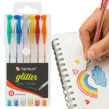 Komplet šljokičastih gel-pisala za crtanje, kreativne gel olovke