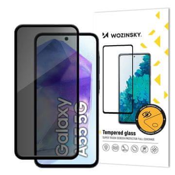 WOZINSKY Kaljeno staklo za privatnost s anti-spy filterom za Samsung Galaxy A16 / A16 5G