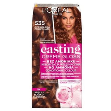L’Oréal LOREAL CASTING CREME GLOSS boja za kosu - 535 ČOKOLADA (48ml, 72ml, 60ml)