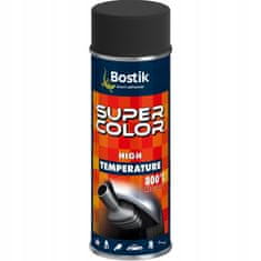 Bostik Lak u spreju otporan na toplinu za prigušivač peći crni 800°C 400ml