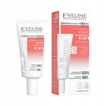 Eveline Eveline LAB Formula Photoprotective Barrier 5% fotoprotektivna barijerna krema SPF50 50ml