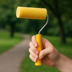 Mali pjenasti valjak za bojanje za zidove i stropove, zamjenski