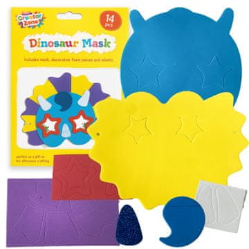 Kreativni umjetnički set za izrezivanje DINOZAUR DIY za djecu