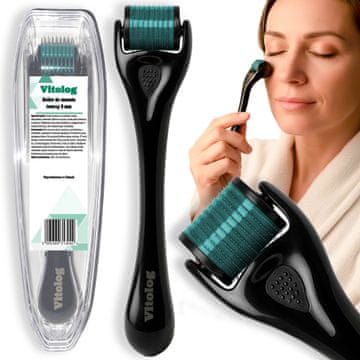 It BC Derma Roller mikroiglični mezoterapijski masažer za lice, bradu i tijelo 3 mm