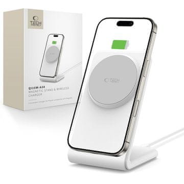 Tech-protect MAGSAFE BEŽIČNI INDUKTIVNI STOLNI PUNJAČ 15W BIJELI