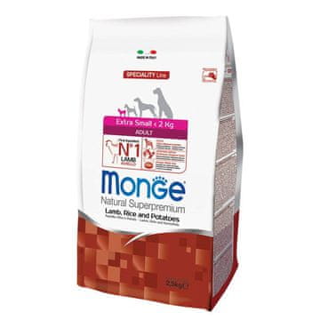 Monge Specialty Line Extra mala janjetina s rižom i krumpirom 2,5 kg